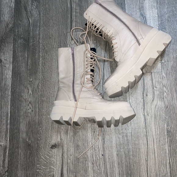 Paloma Barcelo lace up boots size 10 - Picture 9 of 11